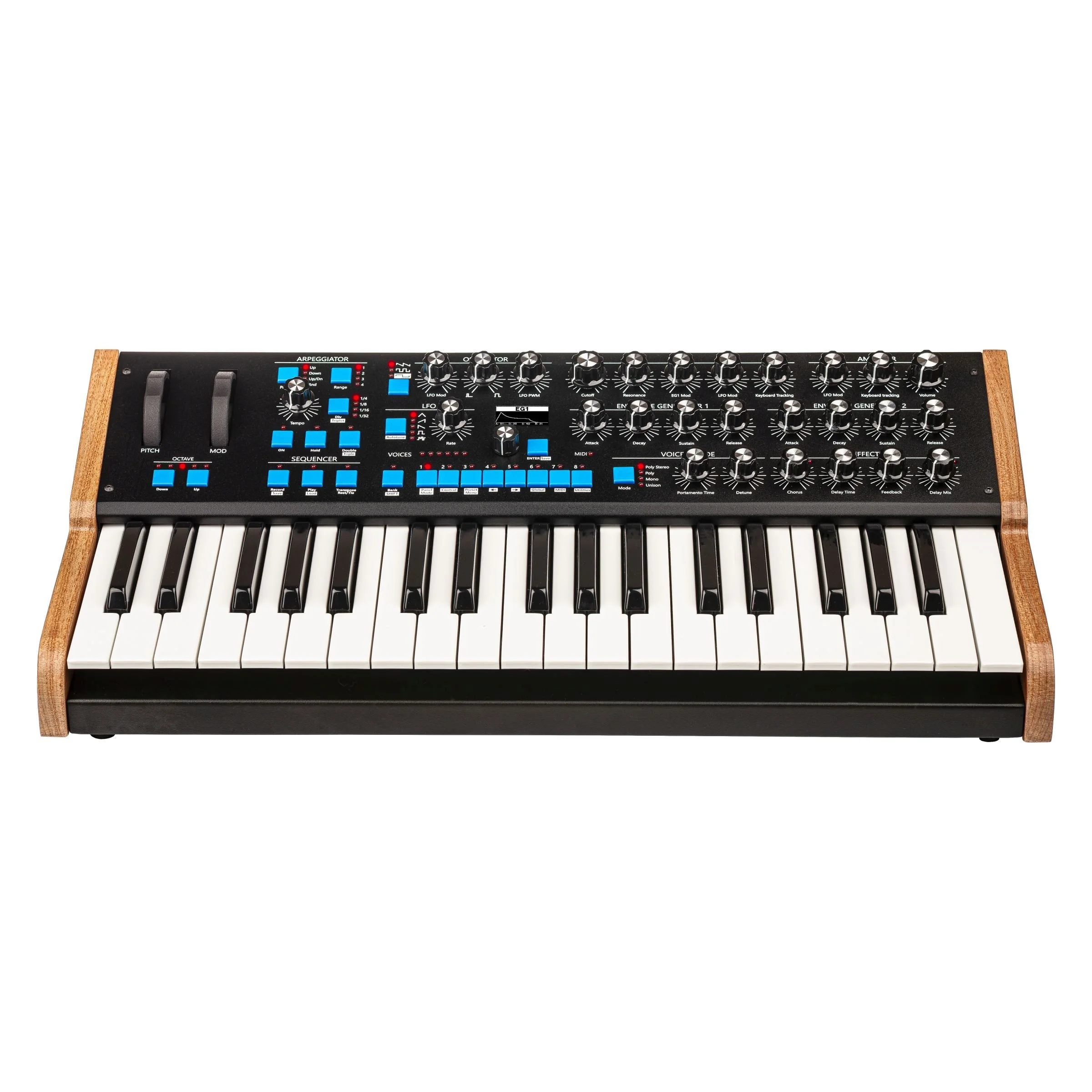 邦楽 DJ E BACH LOGIC Bree6 Keyboard Version Polyphonic Synthesizer (Black) — GS Music